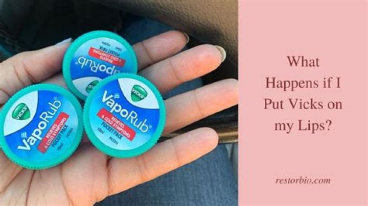 Can vicks bring a boil to a head?
