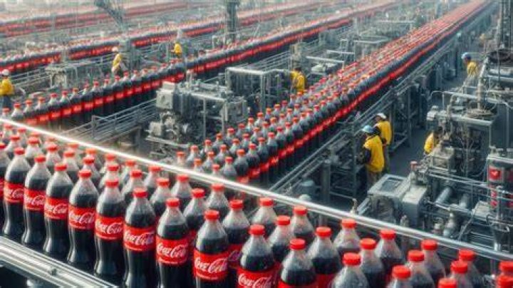 Does Coca Cola use mass production?