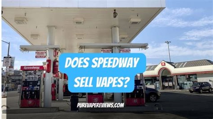 Does Speedway sell vape?