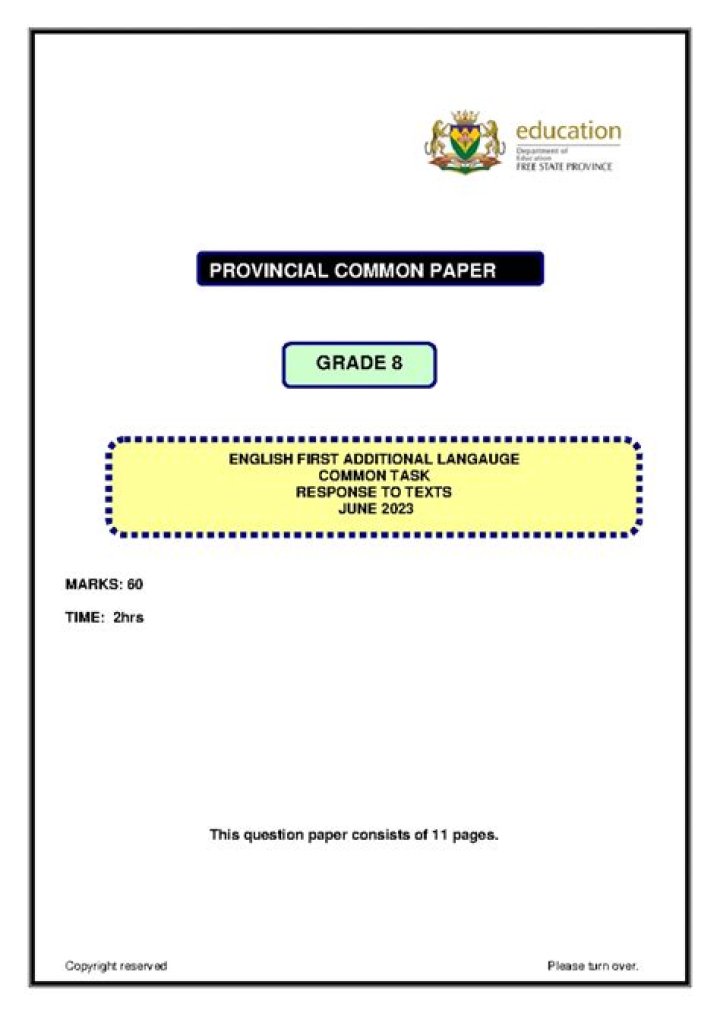 Is it exam or papers?