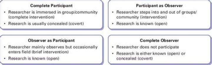 What is complete observer in research?