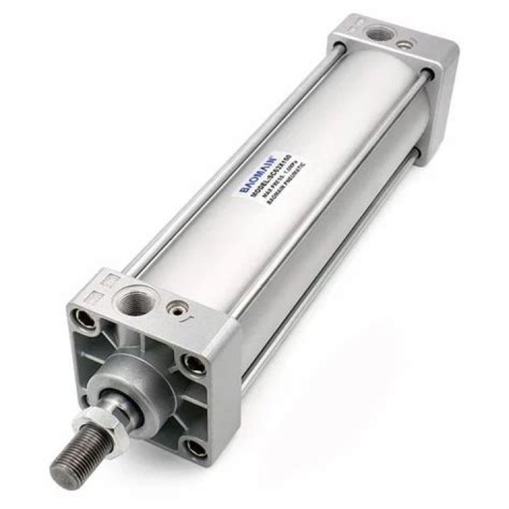 What is double acting pneumatic cylinder?