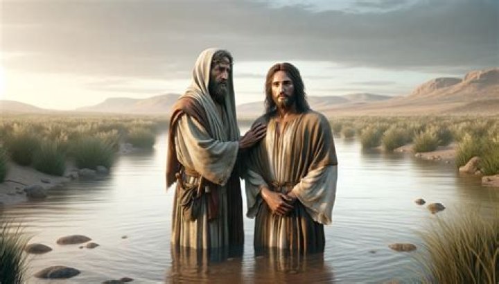 Who was baptized in the bible?